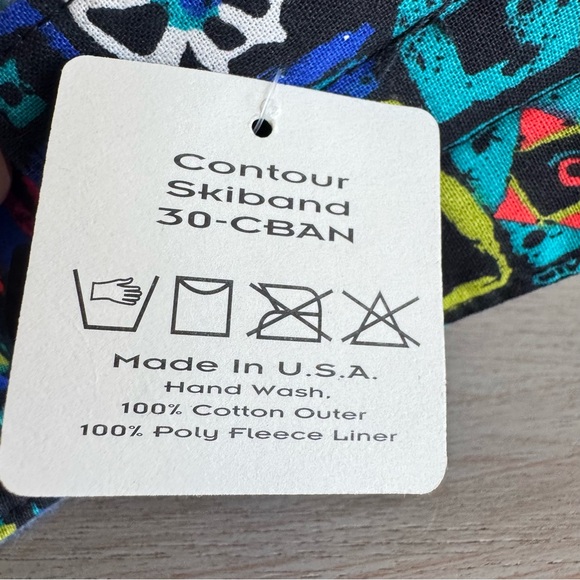 Colorful Patterned Fleece Hat - Picture 7 of 12